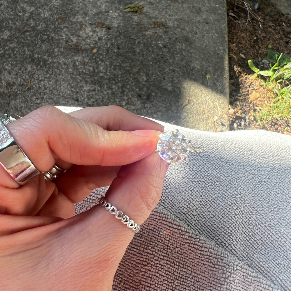 SPECTACULAR, yet so simple~ Certified,ravishing 5.25 TCW Diamond Solitaire Ring